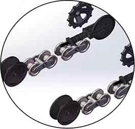 Двойные направляющие рельсы