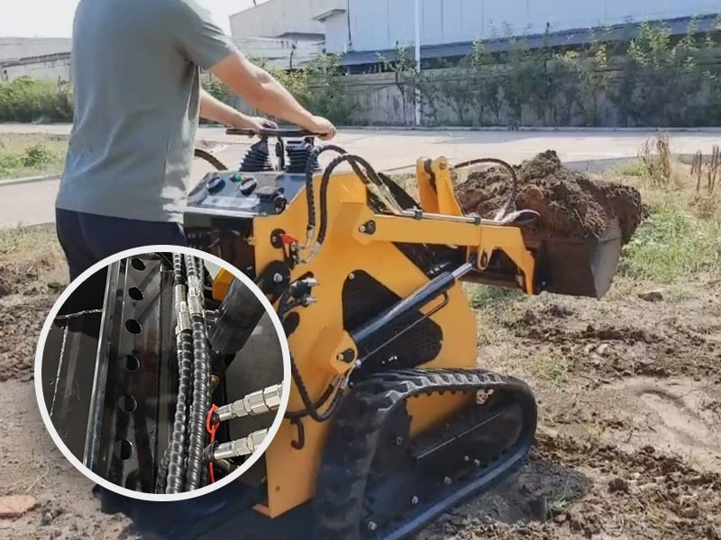 Применение ковшовых погрузчиков в повседневной строительной работе